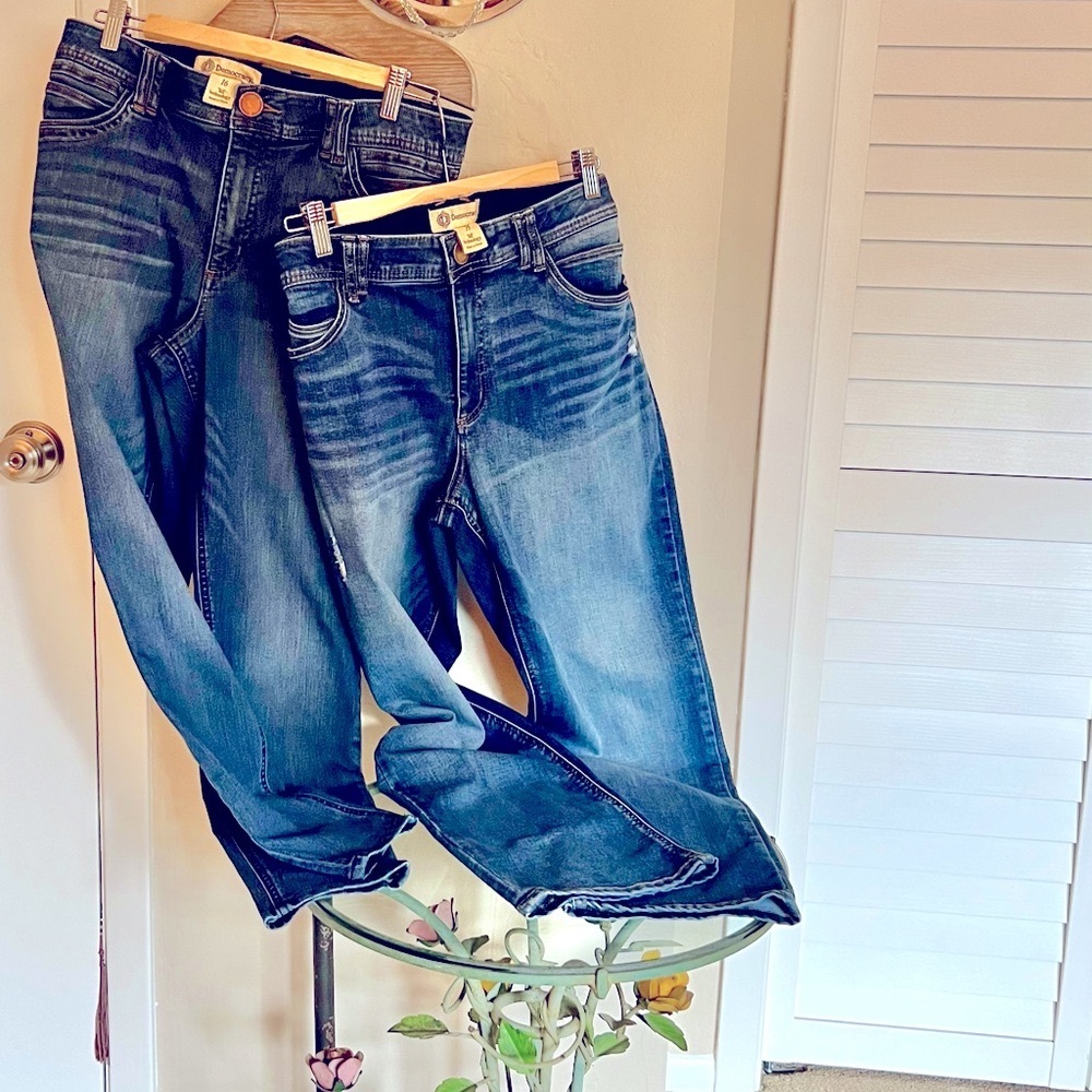 Democracy, “Ab” Technology Jeans.